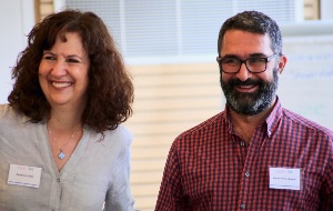 Jane Cordell and Hormoz Ahmadzadeh